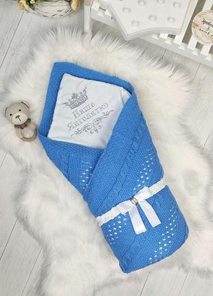 Одеяло 3 в 1 с декором-вышивкой