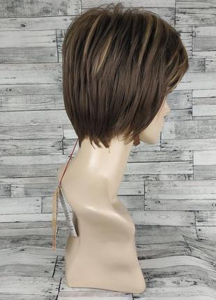 Парик русый мелирование короткий короткая стрижка женский для женщин для ежедневной носки