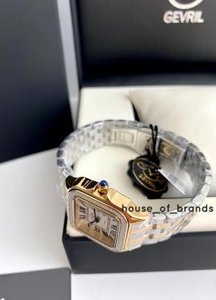 Gv2 gevril milan diamond 12113b жіночий швейцарський наручний годинник оригінал під cartier подарунок дружині подарунок дівчині7 фото