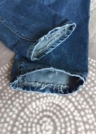 Классные джинсы мужские синие6 фото