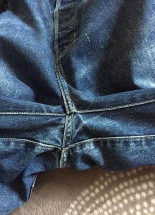 Классные джинсы мужские синие4 фото
