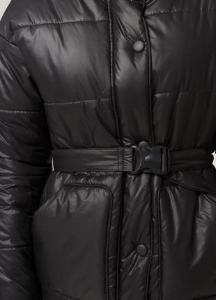 Зимняя куртка м50 ( черный )6 фото
