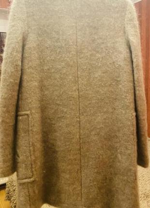 Махеровое пальто, пиджак zara7 фото