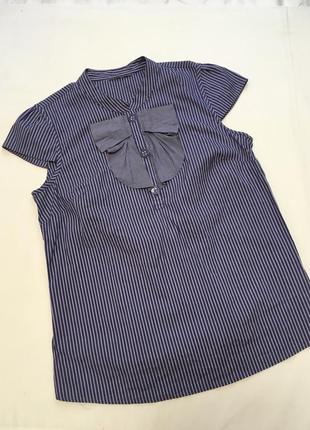 Блуза легка в смужку1 фото