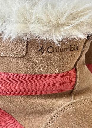 Комфортные замшевые ботинки columbia6 фото