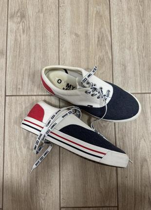 Кеди tommy hilfiger на платформі