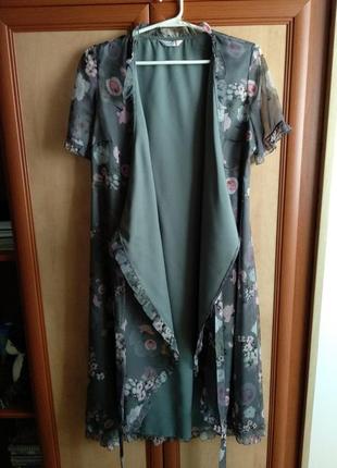 Літня сукня на запах5 фото