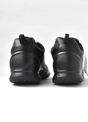 Ecco biom кросівки чоловічі шкіряні відмінна якість кеди екко біом осінні весняні демісезонні демісезон низькі шкіра8 фото