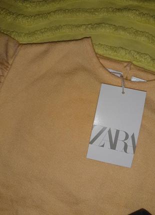 Блуза  zara  с биркой 9-12 м2 фото