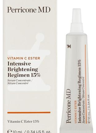 Крем для лица с эфиром витамина c perricone md vitamin c ester intensive brightening regimen 15% 10 мл2 фото