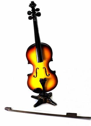 Скрипка миниатюра (17,5х5,5х3 см)a