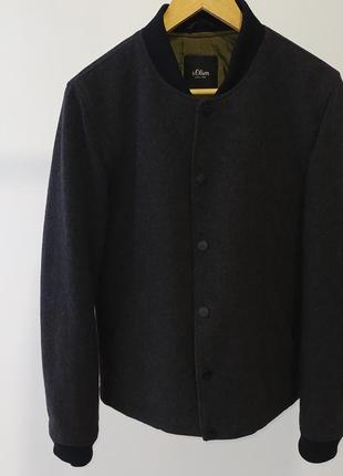 Бомбер куртка s.oliver black label1 фото