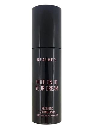 Realher  "hold on to your dream" probiotic setting spray