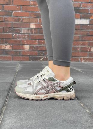 Кроссовки zapatillas de running Asics constitución fuerte ritmo bajo talla 47.5 бежевые / мужские