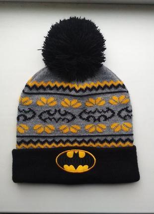 Шапка batman dc marvel unisex (one size) оригінал мерч ліцензійна