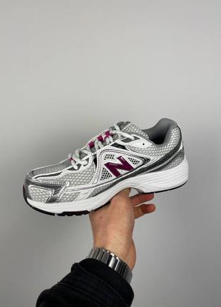 Кросівки new balance 1064 silver violet сріблясті жіночі / чоловічі3 фото