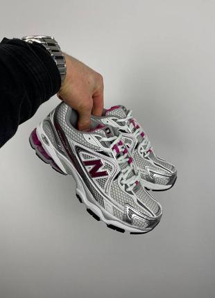 Кросівки new balance 1064 silver violet сріблясті жіночі / чоловічі10 фото