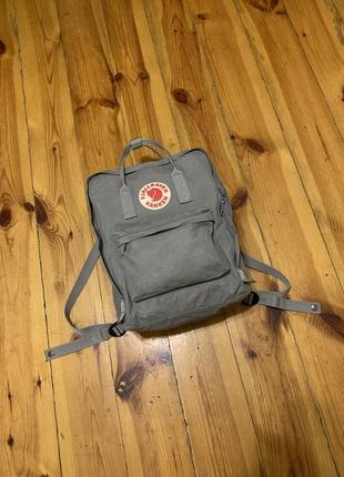 Fjallraven kanken спортивний базовий великий сірий рюкзак