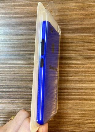 Оригінальний чохол silicone case на телефон huawei nova синього кольору3 фото