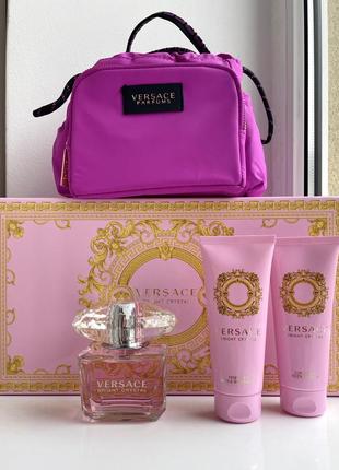 Набор versace bright crystal туалетная вода