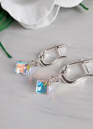 Серьги swarovski