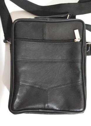 Фирменная кожаная базовая вместительная сумка крос бади 100% кожа супер качество!!!7 фото