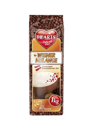 Капучіно hearts wiener melange, 1 кг (код: 00157)