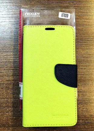 Чехол-книжка на телефон lenovo а 7020 салатового цвета