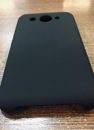 Чохол-накладка на телефон huawei y3 2017 чорного кольору3 фото