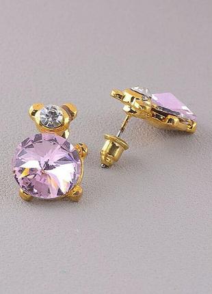 Сережки 'fashion' crystal 51696