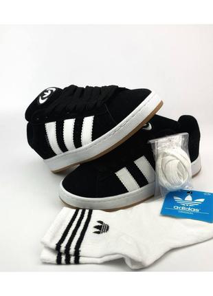 Adidas campus black&white (36-44)