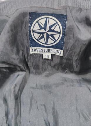 Фирменная демисезонная куртка для мальчика 5-6 лет adventure line zara h&amp;m nike puma7 фото