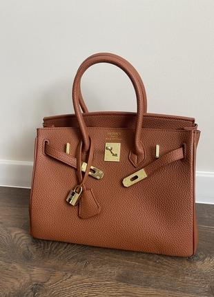 Сумка під hermes birkin 30 см1 фото