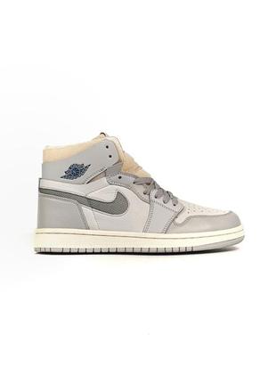 Nike air jordan 1 high zoom air cmft london • grey •