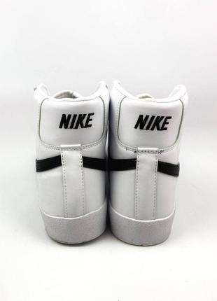 Nike blazer mid 77 white6 фото