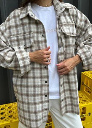 Рубашка жіноча рубашка у клітинку рубашка женская9 фото