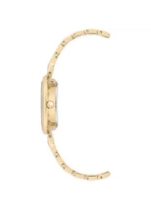 Женские часы anne klein ak/3630mpgb, белый с золотым2 фото