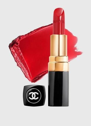 Помада зі зволожувальним ефектом chanel rouge coco. 466 carmen. тестер1 фото