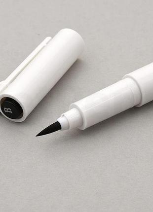 Marvy le pen technical drawing pen brush пензлик чорний