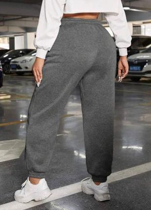 Женские весенние штаны свободные из двухнитки размеры 48-6210 фото
