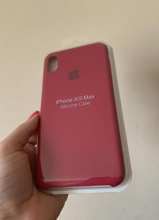 Чехол на iphone xs max silicone case1 фото