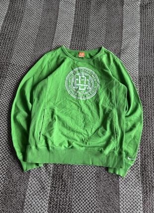 Nike vintage green свитшот оригинал бы у