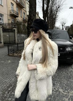 Шуба песець