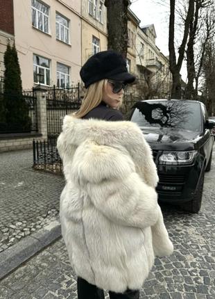 Шуба песець