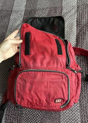 Gap very rare vintage bag red color рюкзак унісекс оригінал б у5 фото