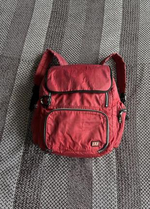Gap very rare vintage bag red color рюкзак унисекс оригинал бы в