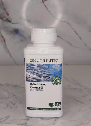 Nutrilite™ amway комплекс омега-3  90 капсул