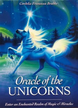 Карты оракул единорогов – oracle of the unicorns. blue angel bm