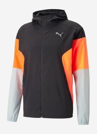 Спортивна куртка puma lightweight running jacket1 фото