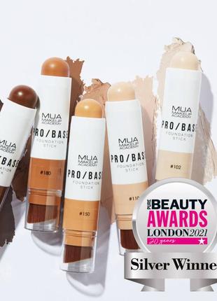 🇬🇧 mua makeup academy pro base foundation stick матова основа олівець консилер коректор контуринг найсвітліший10 фото